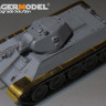 Voyager Model PE351133 WWII Russian T-34/76 No.112 Factory Production Fenders (For Border BT-009) 1/35