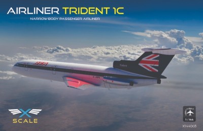 X-Scale X144003 Hawker-Siddeley HS-121 Trident 1C 1/144