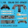 Eduard 3DL48281 Fw 190D-9 SPACE (MINA) 1/48
