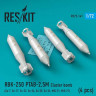 Reskit RS72-0141 RBK-250 PTAB-2,5M Cluster bomb (4 pcs.) 1/72