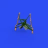 Eduard 648993 BRASSIN P-51B/C exh stacks w/fairing (EDU) 1/48