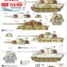 Star Decals 72-A1067 Pz.Kpfw.VI Tigers of sPzAbt 508. Tiger I and Tiger 2 on the Eastern Front 1/72