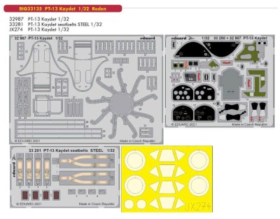 Eduard BIG33135 PT-13 Kaydet (RODEN) 1/32