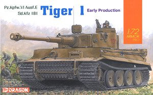 Dragon 7482 Pzkpfw Vl Ausf.E TigerI Early 1/72