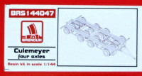 Brengun BRS144047 Culemeyer four axles (full kit) 1/144