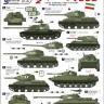 Star Decals STAR35941 Hungarian Uprising 1956 #2. Soviet T-34-85, SU-76M, JSU-152K, JS-3M Stalin, PT-76 m/1951 1/35