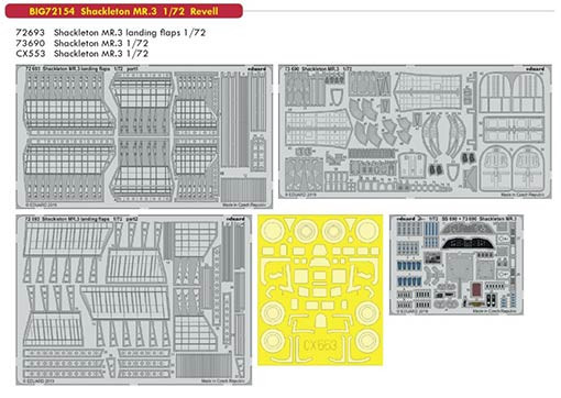 Eduard BIG72154 1/72 Shackleton MR.3 (REV)