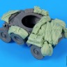 Black Dog T72168 DAC 'Sawn-off' British Armoured Car accessory set (designed to be used with IBG Models kits) 1/72