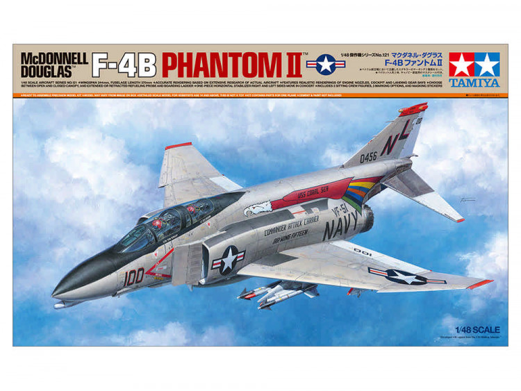 Tamiya 61121 F-4B Phantom II 1/48