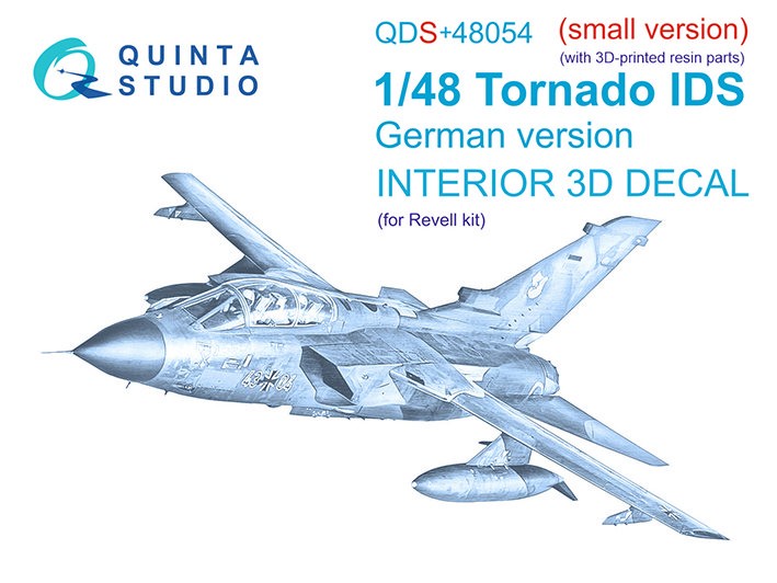 Quinta Studio QDS+48054 Tornado IDS Germa (Revell) (малая версия) (с 3D-печатными деталями) 1/48