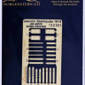 HGW 132301 Seatbelts Jeannin Stahltaube 1914 (2 sided) 1/32