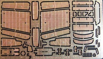 NH Detail NHA72-063 Heinkel He-119 Detail Set (VAL72111, VAL72110, VAL72101, VAL72100) 1/72