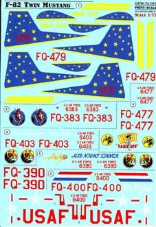 Print Scale 72-067 F-82 Twin Mustang 1/72