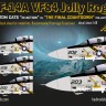 HAD HUNE481010 Grumman F-14A VF-84 Jolly Rogers "the Final countdown" 1/48