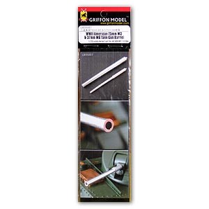 Griffon Model LB35007 WWII American 75mm M3 &amp; 37mm M6 Tank Gun Barrel 1:35
