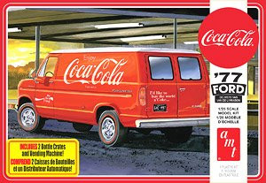 AMT 1173 1977 Ford Van Coca-Cola W/Vending Machine 1/25
