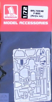 Brengun BRL72248 F-80C - detail PE set (AIRFIX) 1/72