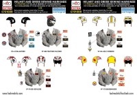 HAD 721009 F-4 Phantom II Patches & helmet markings 1/72