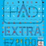 HAD 721009 F-4 Phantom II Patches & helmet markings 1/72
