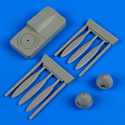 QuickBoost QB72434 Ju 88A propeller w/tool 1/72
