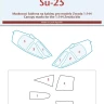Peewit M144051 Canopy mask Sukhois SU-25 (ZVE) 1/144