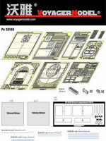 Voyager Model PE35100 Photo Etched set for Br52 Driver’s Cabin (For TRUMPETER 00210) 1/35