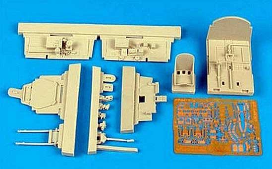 Aires 4476 P-47M Thunderbolt cockpit set 1/48