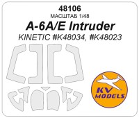 KV Models 48106 A-6A/E Intruder (KINETIC #K48034, #K48023) Kinetic US 1/48