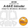 KV Models 48106 A-6A/E Intruder (KINETIC #K48034, #K48023) Kinetic US 1/48