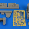 Aires 4697 Bf 109G-6 (early) cockpit set 1/48