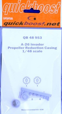 QuickBoost QB48953 A-26 Invader propeller reduction casing (ICM) 1/48