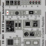Eduard 73461 1/72 Фототравление для B-17F front interior