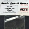 Kora Model D72168 Saiman 200 Wheels (JACH/AZ) 1/72