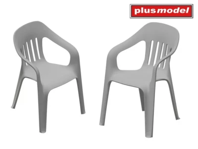Plusmodel DP3086 Plastic chairs (4 pcs.) 1/35