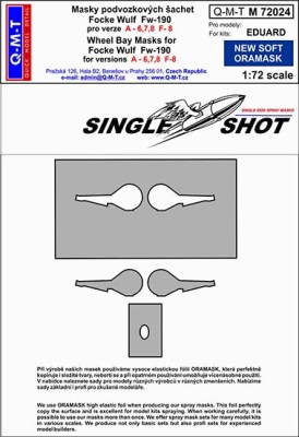Q-M-T M72024 1/72 Mask Fw-190A-6,7,8 F-8 (EDU)