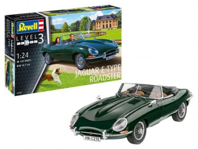 Revell 07687 Автомобиль Jaguar E-Type Roadster 1/24