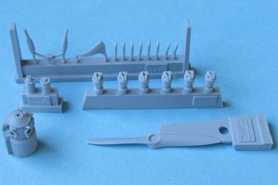 RARESIN RR-72009 М-11Д поршневой двигатель для У-2ВС Универсальный набор 1/72