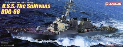 Dragon 1033 Sullivans DDG-68 (Destroyer of Arleigh Burke Class) 1/350