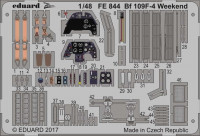 Eduard FE844 Bf 109F-4 Weekend 1/48 1/48
