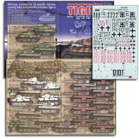 Echelon FD AXT351005 Re-printed! Schwere PzAbt 502 & Schw.Pz.Kp. Meyer Tiger Is 1/35