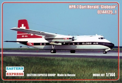 Восточный Экспресс 144125-1 Dart Herald &quot;Globeair&quot; 1/144