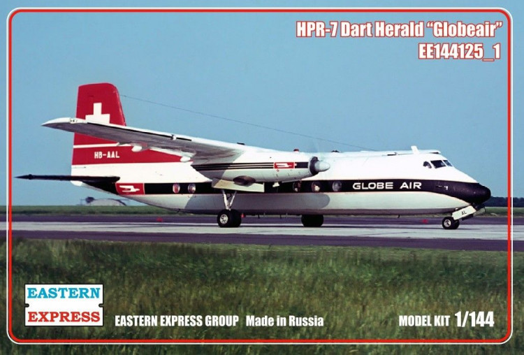 Восточный Экспресс 144125-1 Dart Herald "Globeair" 1/144