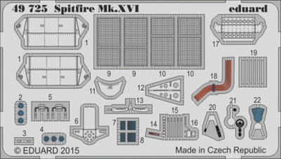 Eduard 49725 Spitfire Mk.XVI 1/48