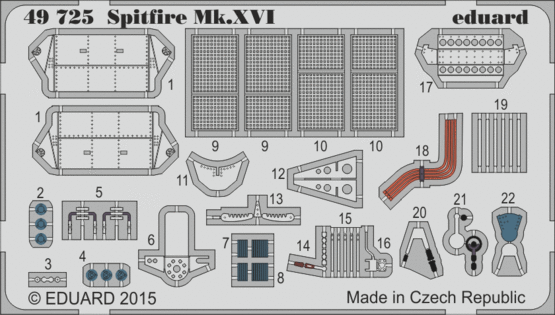 Eduard 49725 Spitfire Mk.XVI 1/48