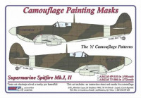 AML AMLM49010 Mask Supermar.Spitfire Mk.I,II Camouflage 'A' 1/48