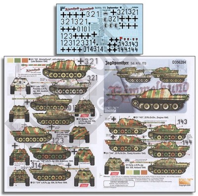 Echelon FD D356284 Jagdpanther Sd.Kfz.173 1/35