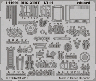 Eduard 144001 MiG-21MF 1/144