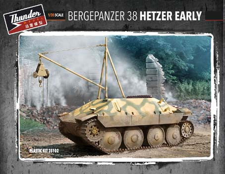 Thunder model TM35102 1/35 Bergehetzer Early 1/35
