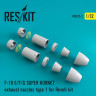 Reskit RSU32-0002 F-18 SUPER HORNET Type 1 exh.nozzles (REV) 1/32