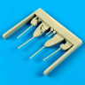 QuickBoost QB48502 IL-2 Shturmovik gun barrels 1/48